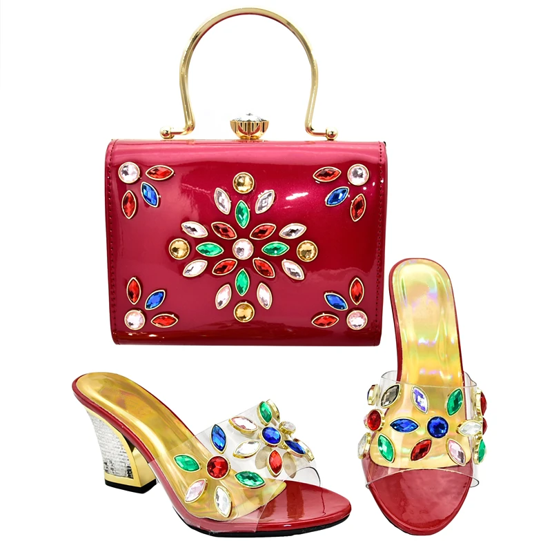 Новое поступление Итальянская обувь с сумки в комплекте Размер 38–43 2019 Обувь