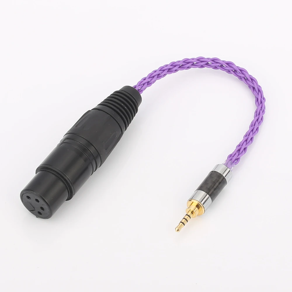 Audiocrast HIFI 2 5 мм TRRS сбалансированный штекер для 4-контактного XLR женский