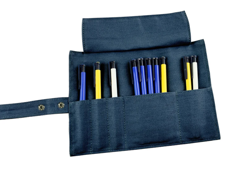 Черная холщовая Студенческая сумка для хранения вещей с рисунком аниме|storage canvas