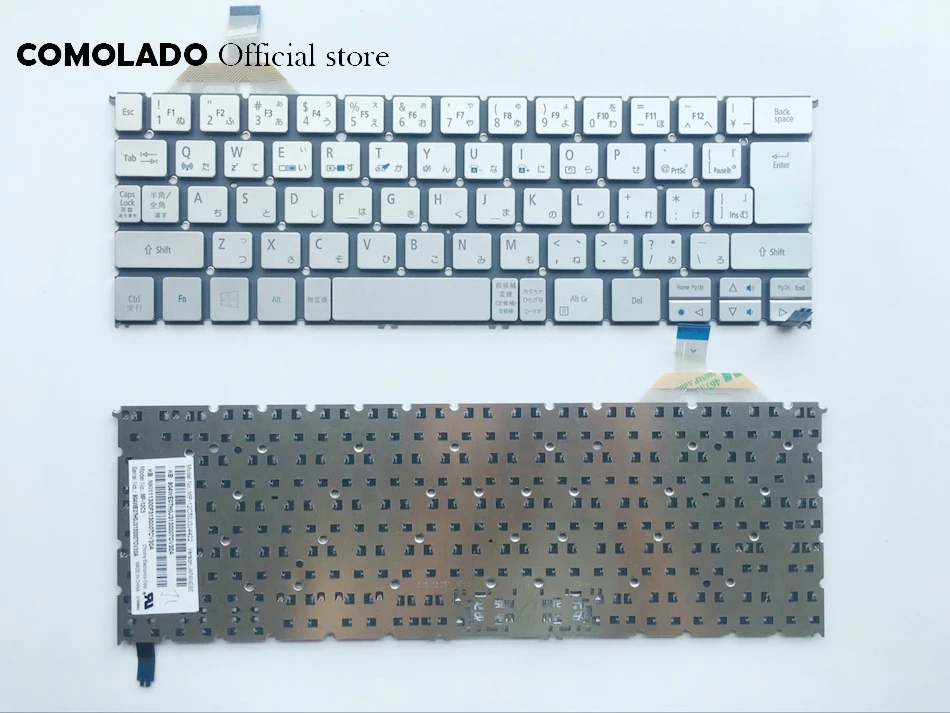 Французский Итальянский японский Немецкий Клавиатура для ноутбука с подсветкой
