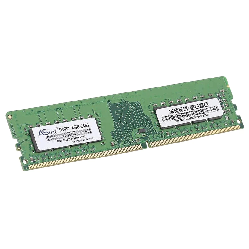 ASint DDR4 8GB PC Ram 2666MHz настольная память 288 Pin низкая мощность Dimm и компьютерные