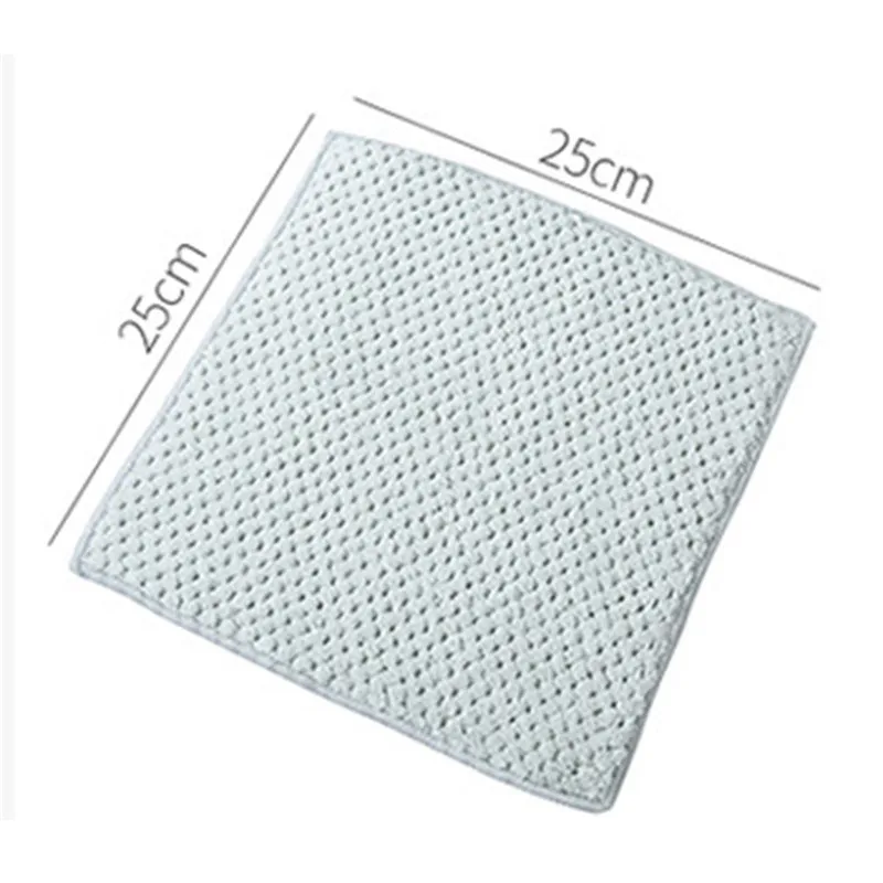 

Kitchen Dishwashing Cloth 10pcs Non-Stick Oil-Absorbent Cleaning Brush Bowl Cloth Household Kitchen Cleaning Cloth