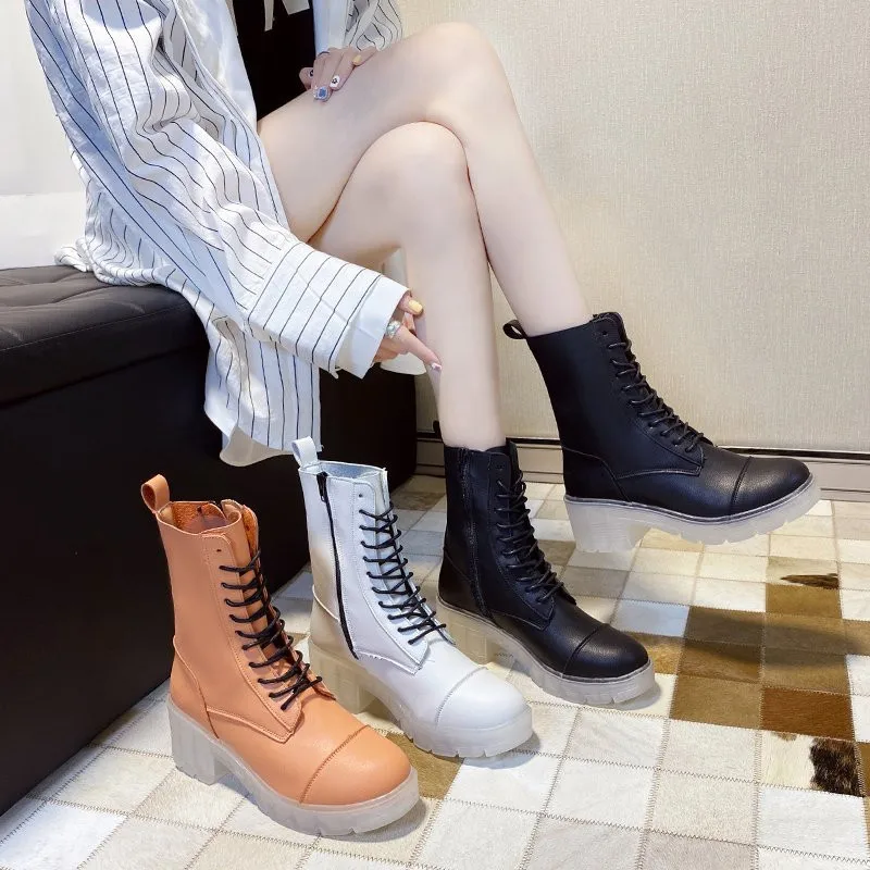 COOTELILI/Женская обувь Ботильоны из мягкой кожи Botines Mujer Удобные женские Ботинки на