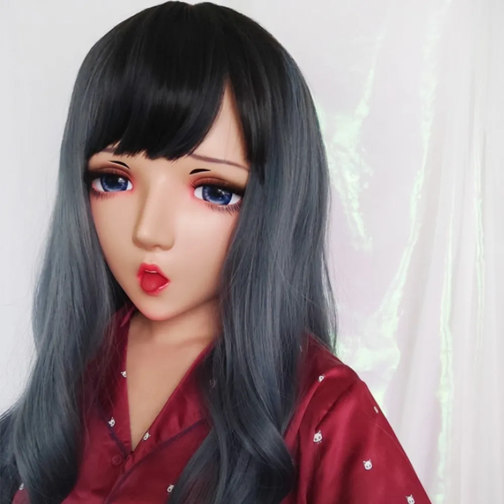 KnowU Kigurumimask Перманентный макияж Аниме Кукла головные уборы Crossdresser Косплей Crossdress BJD