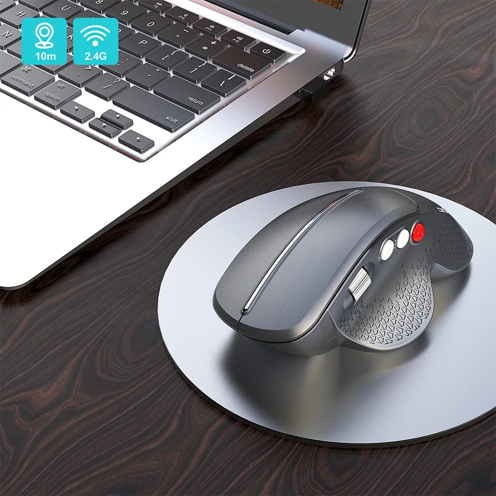 Hxsj T32 USB беспроводная мышь 2,4 ГГц 3600 dpi эргономичная оптическая 6 кнопок игровая эргономичная мышь для настольного ноутбука