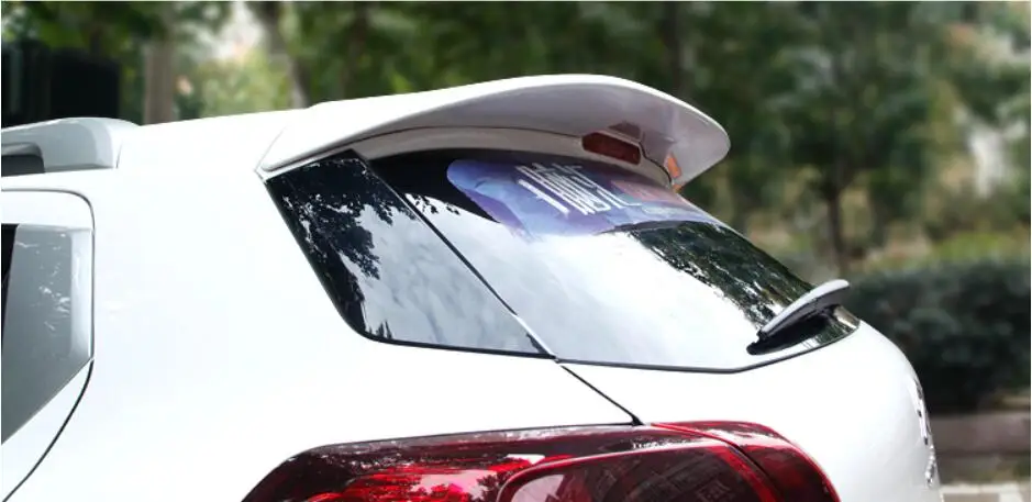 ABS краска автомобиля заднее крыло багажника выступ Спойлеры подходит для Citroen C3-XR