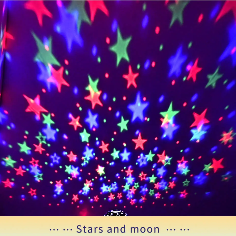 

USB Starry Sky Light Projector Stage Dream Romantic Children's Toy Birthday DJ Bedroom Bluetooth Music Christmas Night Lights