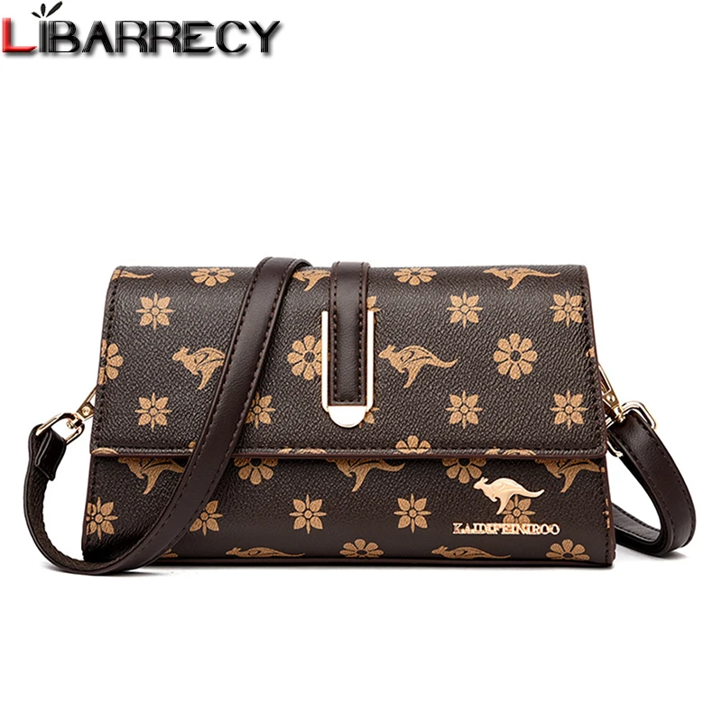 

Luxury Designer Crossbody Handbags for Women 2021 New Female Fashion Elegant PU Leather Messenger Bags Women's Shoulder Bag