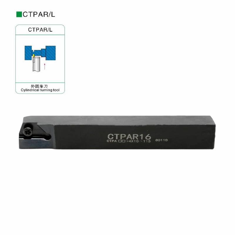 

1pcs CNC walking machine cutting knife bar grooving knife bar CTPAR0808/1010/1212/1616/2020/2525