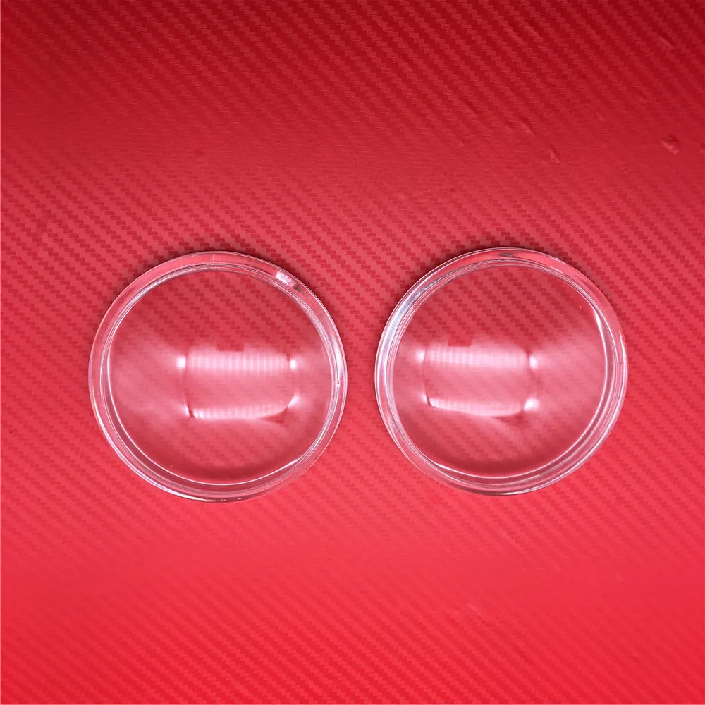 

2X Round Diameter 90mm Fog Lights Tempered Glass Anti-fog Glass For Mitsubishi Grandis NA_W MPV 2004 2005 2006 2007 -2008-2011