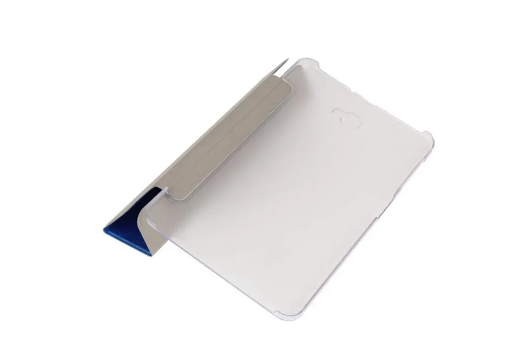 Для SM-T580 Tab A6 10,1 тонкий умный чехол-чехол для Samsung Galaxy Tab A 10,1 T585 T587 планшет книга флип чехол стойка