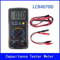 lcr capacitor tester digital multimeter tester professional capacitor capacitance meter check capacitors capacimeter lcr4070d