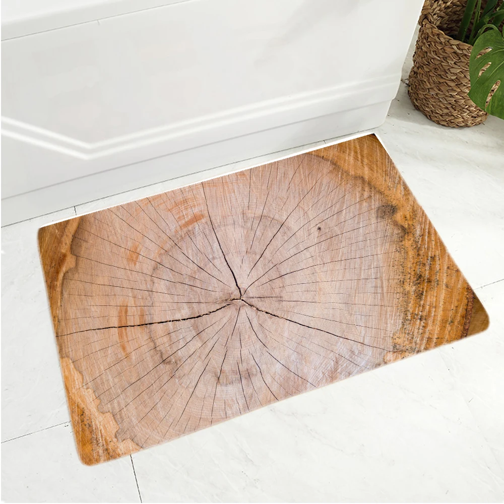 Геометрический кухонный коврик нескользящий маслостойкий ПВХ-ковер длинные