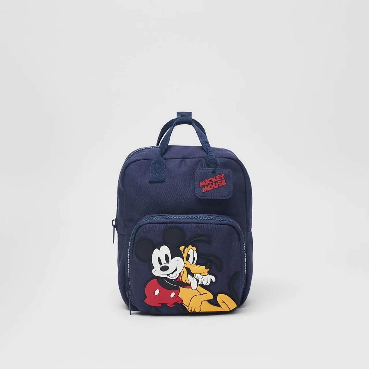 

Disney mickey mouse backpack girl boy messenger shoulder bag Fashion cartoon Mickey waist bag Minnie canves chest bag