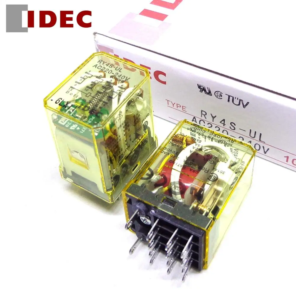 10 шт./коркор. IDEC реле Φ 24 В постоянного тока 14pin 4CO совершенно новое и оригинальное