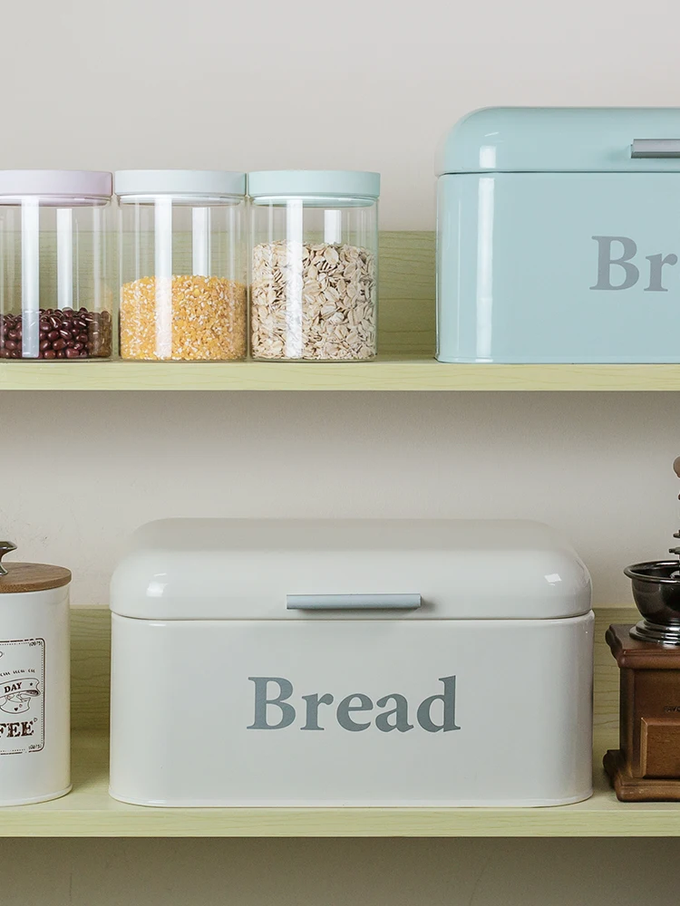 Nordic Wind Flip Bread Box Baking Storage Cosmetic Mask Certificate | Дом и сад
