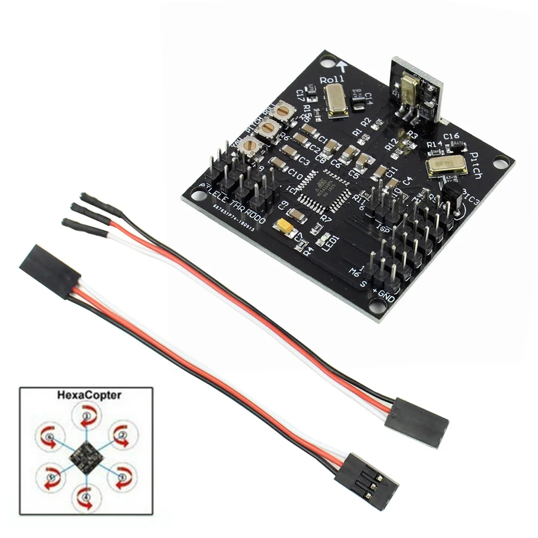 F05424 KKMulticopter V2.3 Контроллер полета печатной платы V5.5 для радиоуправляемого