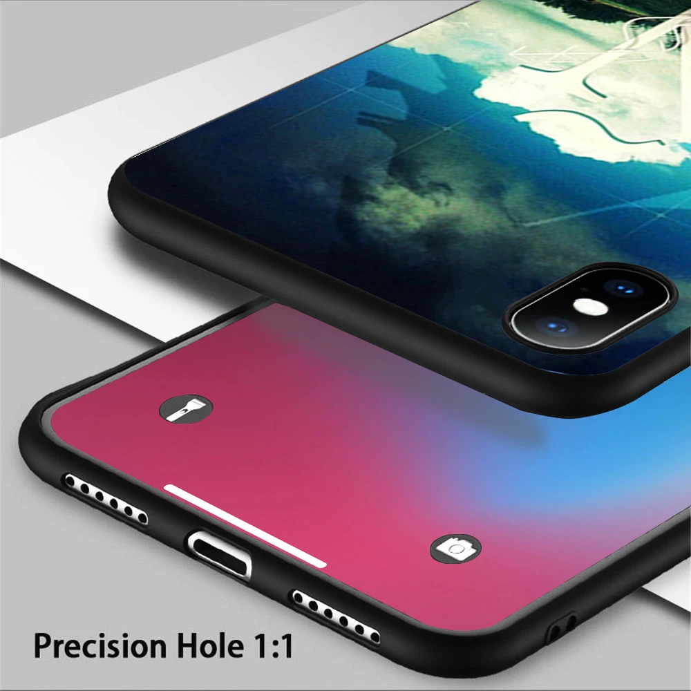 Мягкий силиконовый чехол с надписью N для iPhone 11 Pro Max X 5S 6 6S XR XS 7 8 Plus телефона |