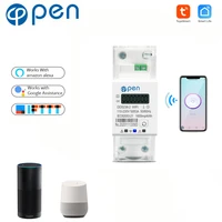 tuya wifi remote control smart switch with energy monitoring overunder voltage protection for smart home