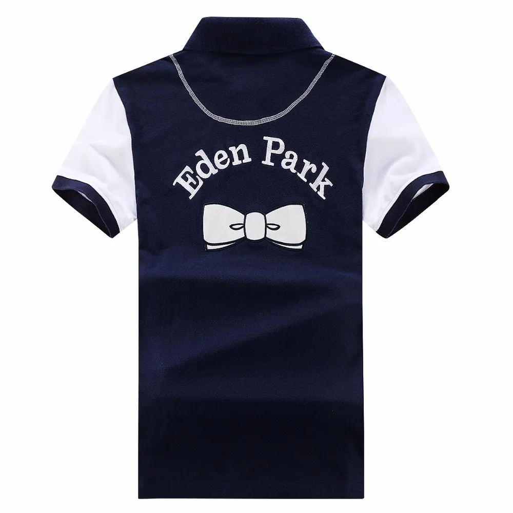 Hombre eden park Топ для мужчин с коротким рукавом Повседневная рубашка для регби camisa вышитая eden park polo Мужская дышащая