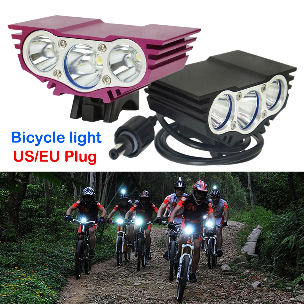 Водонепроницаемый светодиодный фонарик TSLEEN для велосипеда 3 * XM L T6 Cree