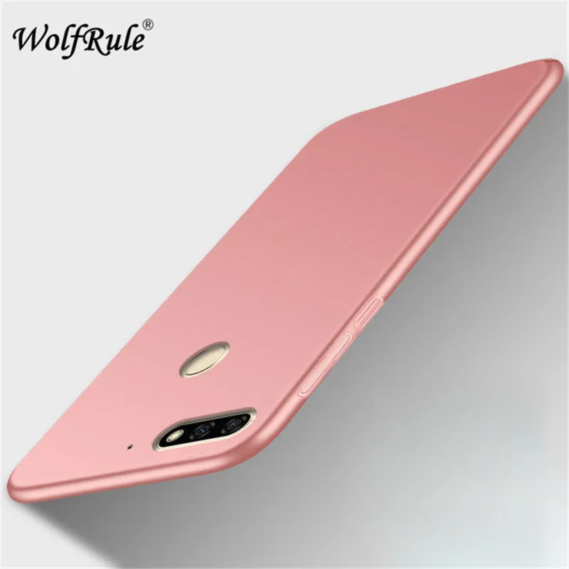 

For Huawei Honor 7C pro Case For Huawei Y7 Cover Ultra-thin Smooth Back Protection Plastic PC Case For Honor 7c Case 5.99"