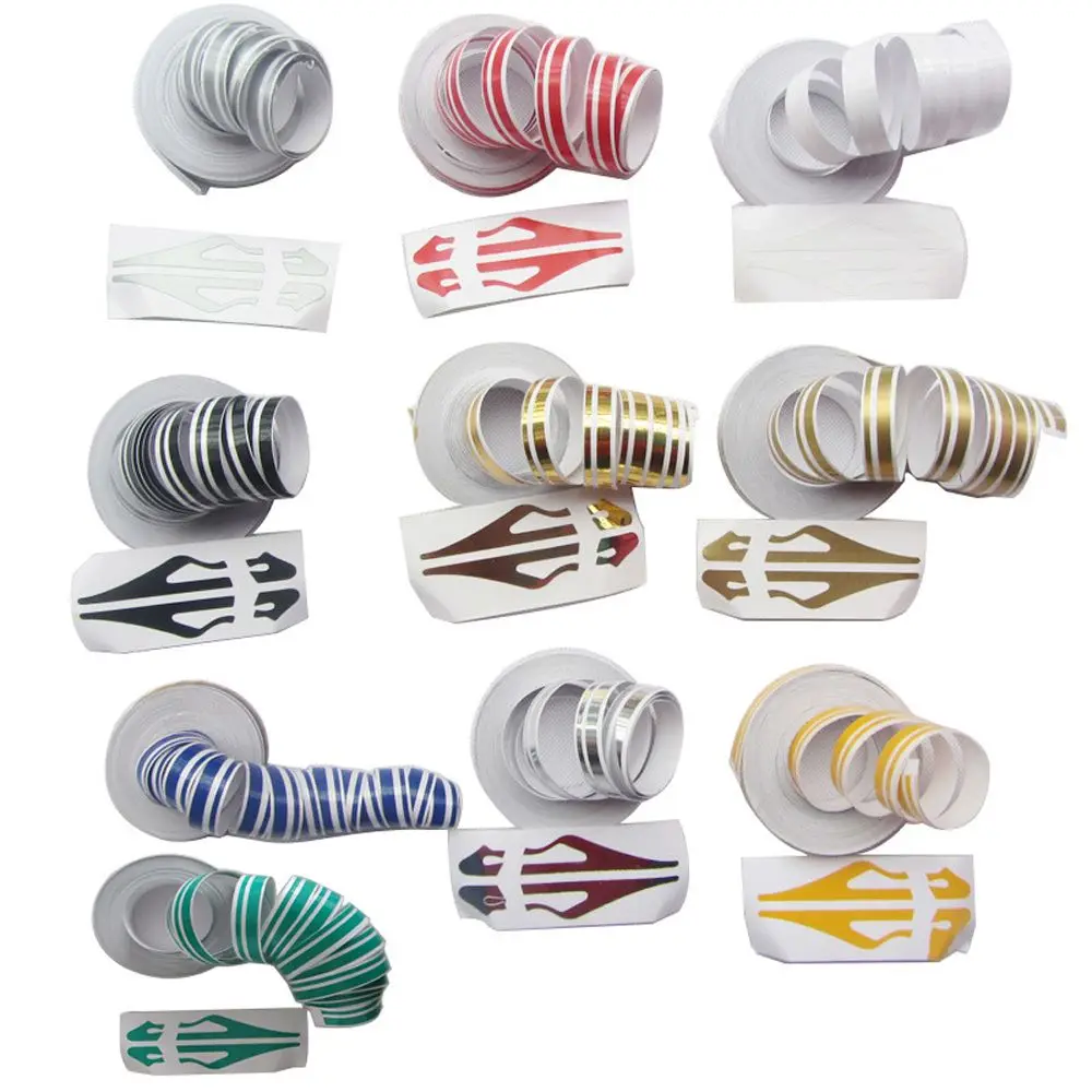 1 шт. многоцветные золотые паропроводные DIY мотоциклетные водонепроницаемые