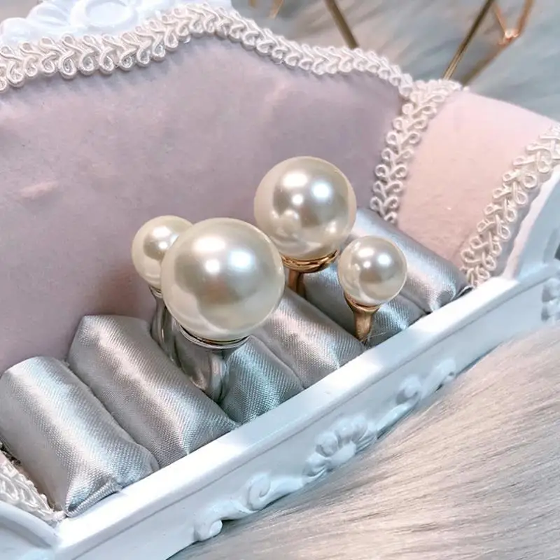 5 шт./лот медные Открытые Кольца двойная основа кабошона мм 10 Безель для круглых