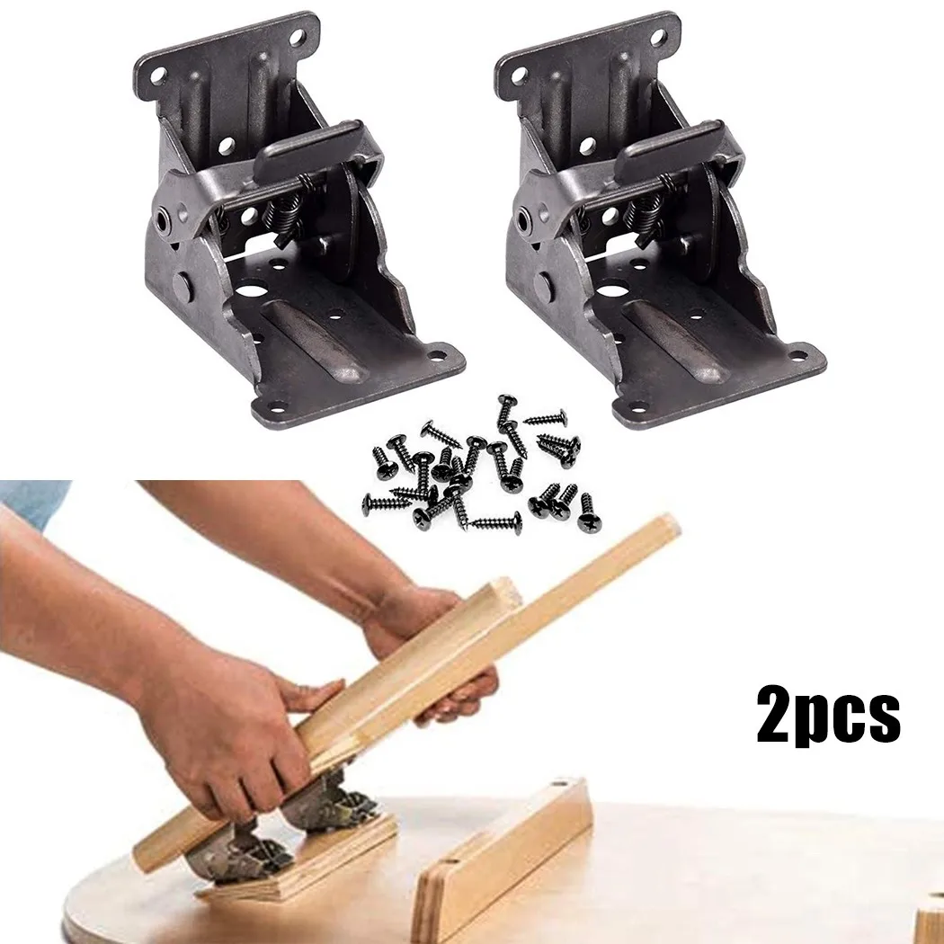 

RV Table Leg Bracket Folding Hinge Furniture Hardware Self-Locking For Auto Boat Motorhome Caravan Autocaravana Car Accessories