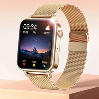 new women smartwatch full touch screen support dial call heart rate blood pressure smart watch men for apple android watch women