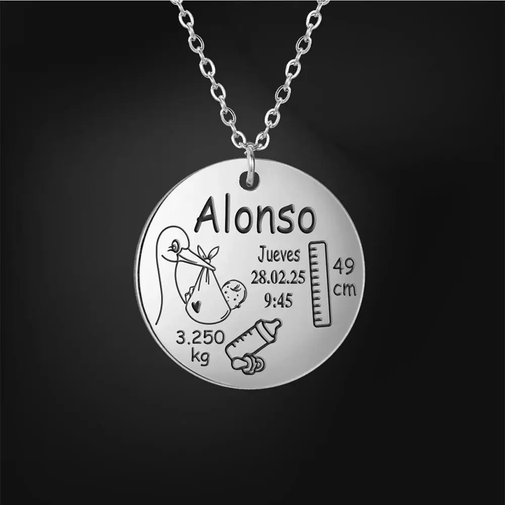 Моя форма искусственное ожерелье на заказ детское с весом для рождения детский