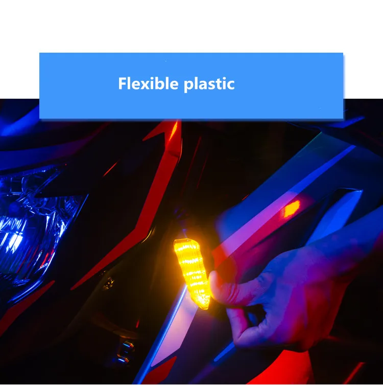 

Motorcycle modified Turn signals waterproof turn lights LED direction lamp decorative motocross lights Daytime lamp