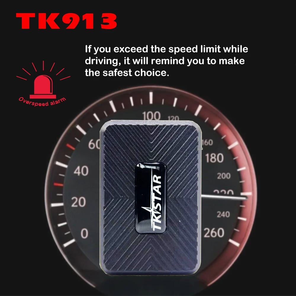 TK913 портативный мини gps трекер автомобильный 2G локатор 1500 мАч водонепроницаемый