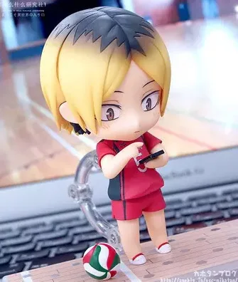 Экшн фигурки Аниме Haikyuu игрушки ГСК 605 # Kozume Kenma Q Version глиняная кукла некома