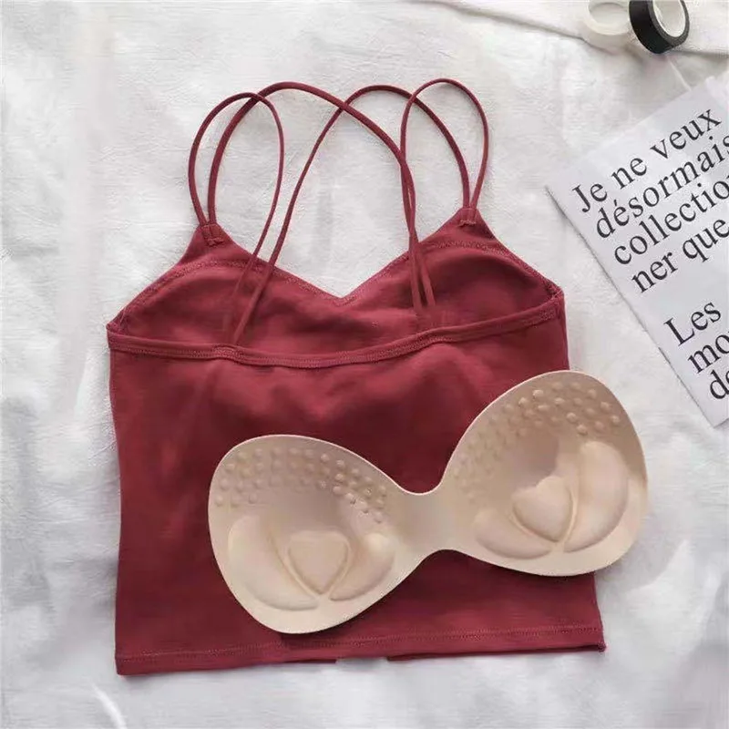 Женский дышащий Топ без рукавов с открытой спиной | Женская одежда