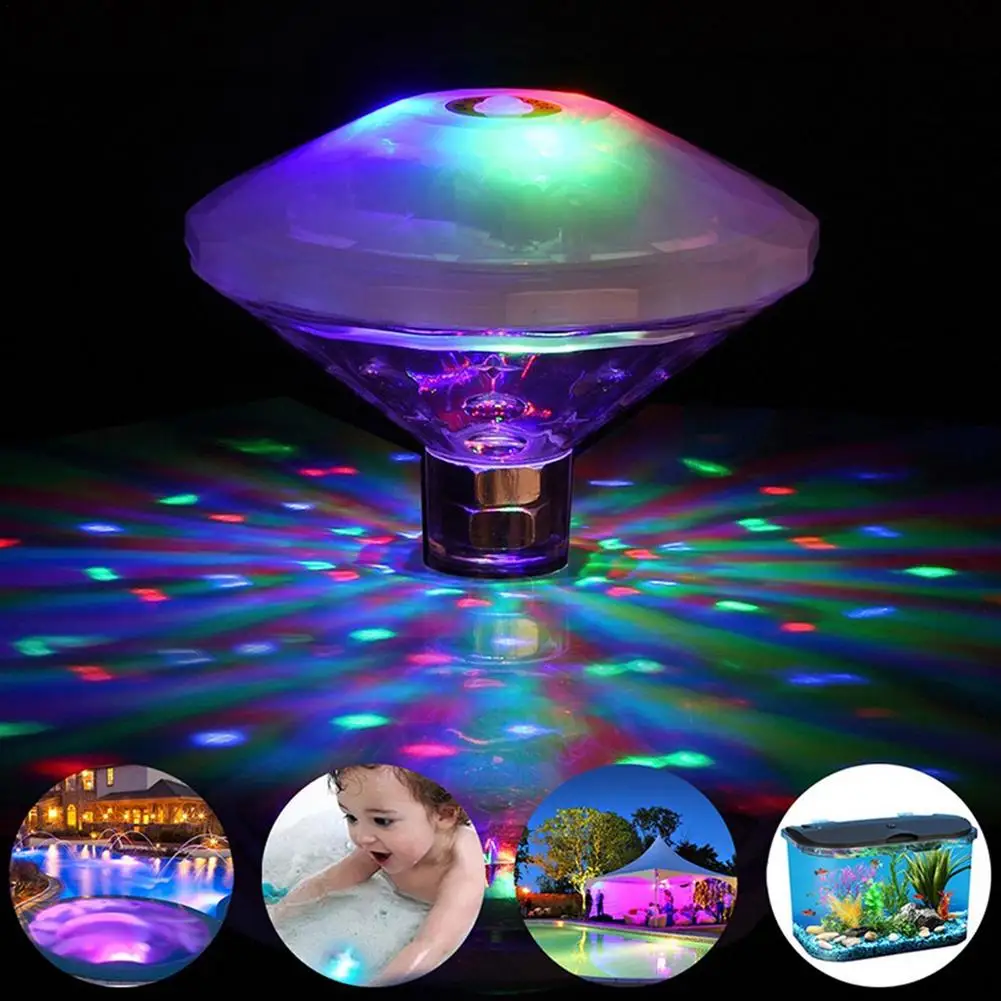 

Floating Lights Colorful Swimming Pool LED Light Waterproof Landscape Lamp Party Decorations Bathtub Fish Tank Pool Accessories
