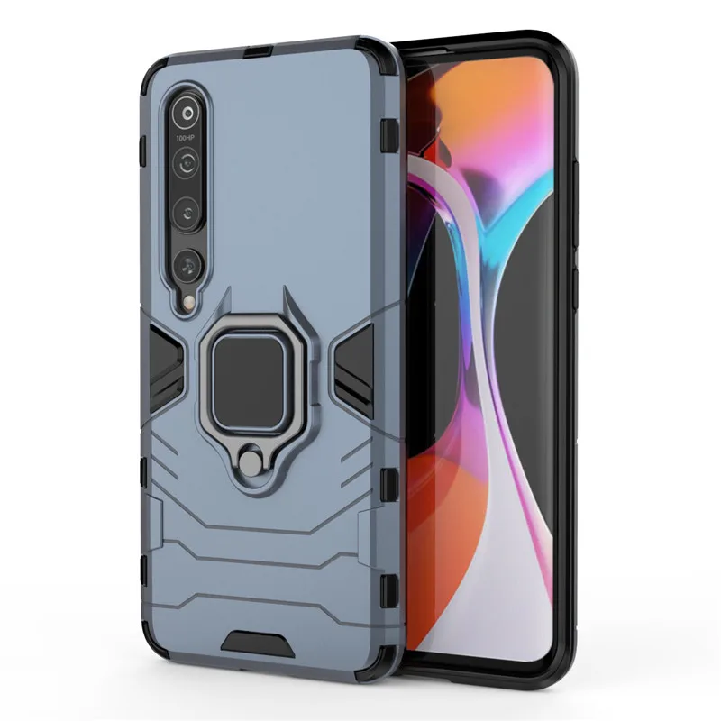for xiaomi mi 10 5g case shockproof armor silicone cover hard phone case for xiaomi mi 10 5g protective cover for xiaomi mi 10 free global shipping