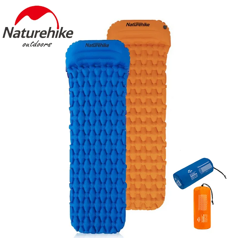 

Туристический надувной матрас Naturehike, легкий туристический матрас, матрас для отдыха на открытом воздухе, матовый, для пар