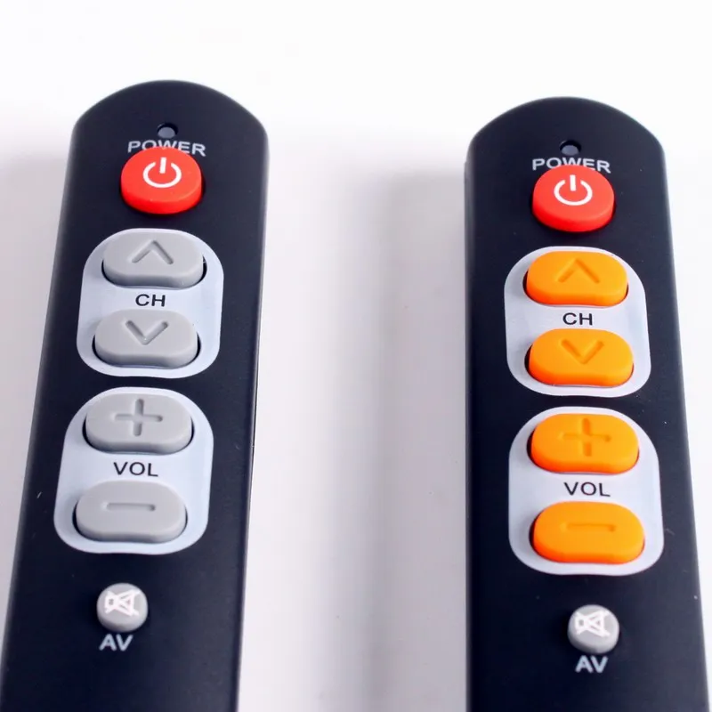 6 кнопок обучения дистанционный пульт Большие Ключи для пожилых людей и детей