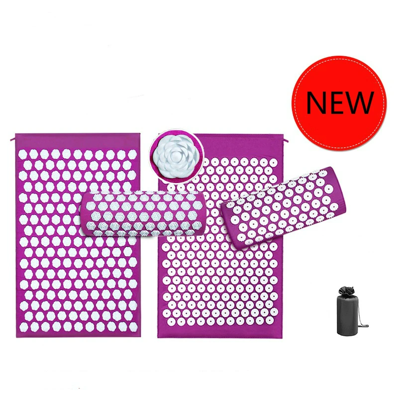 

Massager Cushion Massage Yoga Mat Acupressure Relieve Stress Back Body Pain Spike Mat Acupuncture Mat Fitness Gym Mat