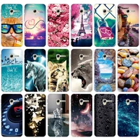 case for alcatel one touch pop 3 5 0 case soft tpu silicone flowers cover for alcatel pop 3 5 0 5015d 5015e 5015x case funda