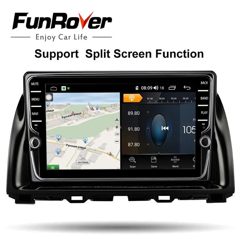 Funrover 8 ядро Штатное Головное устройство Mazda cx 5 cx5 GPS Android aвтомагнитола магнит ола 2