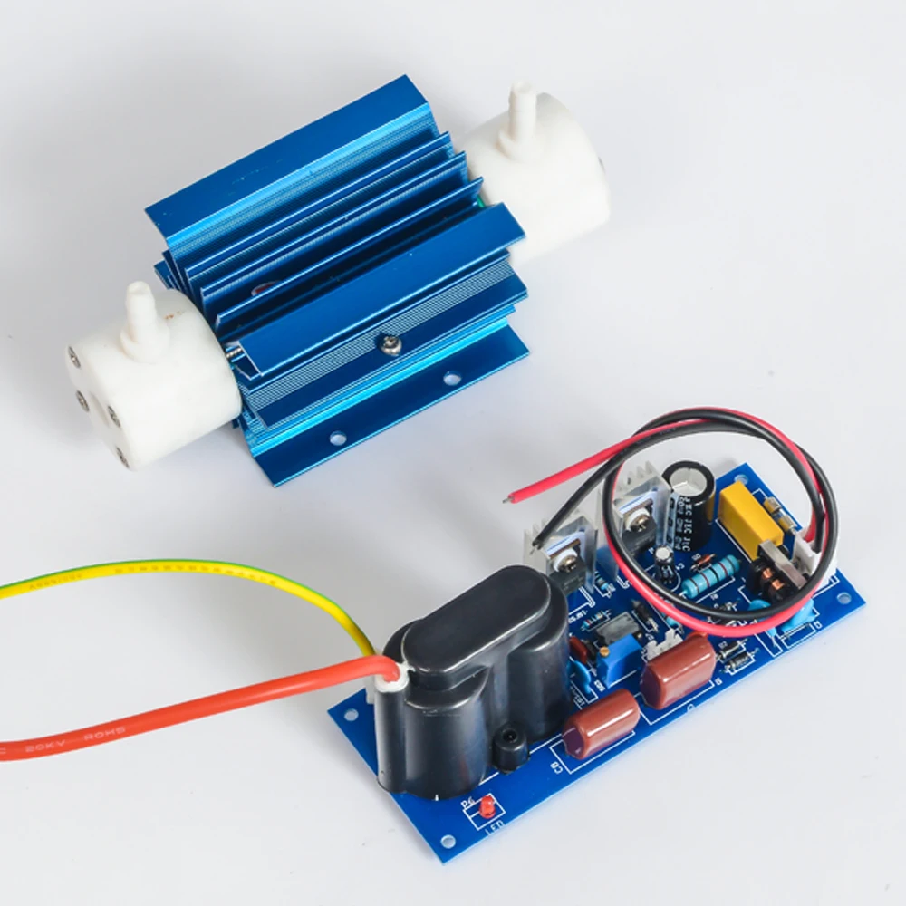 110V ozone generator 5 г кремнезем трубка генератор озона выход озона Регулируемый Открытый блок питания для полива растений+ дополнительный аксессуар - Цвет: 110V ozone generator