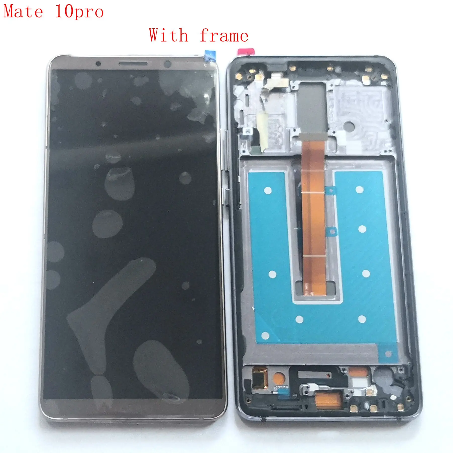 Amoled para Huawei Display + Toque de Vidro Companheiro Screen Digitador Assembléia Peças Reposição 10 Pro 10pro Bla-l09 Bla-l29 Lcd