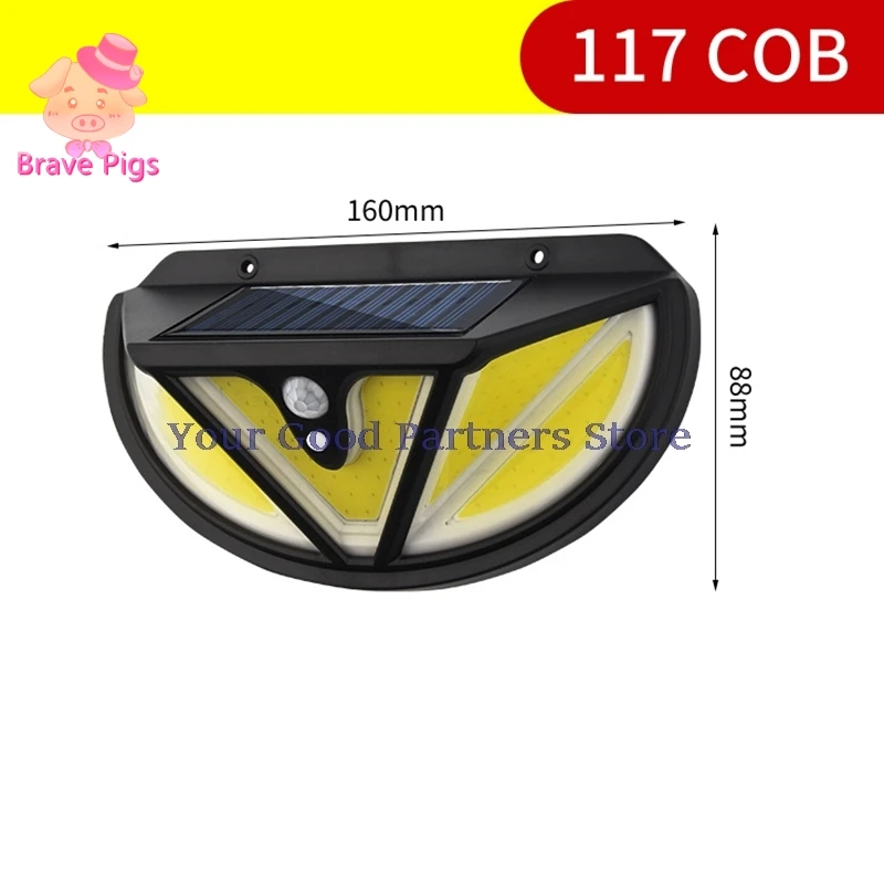 

LED Solar Light Outdoor Solar Lamp with Motion Sensor Light forGarden Decoration