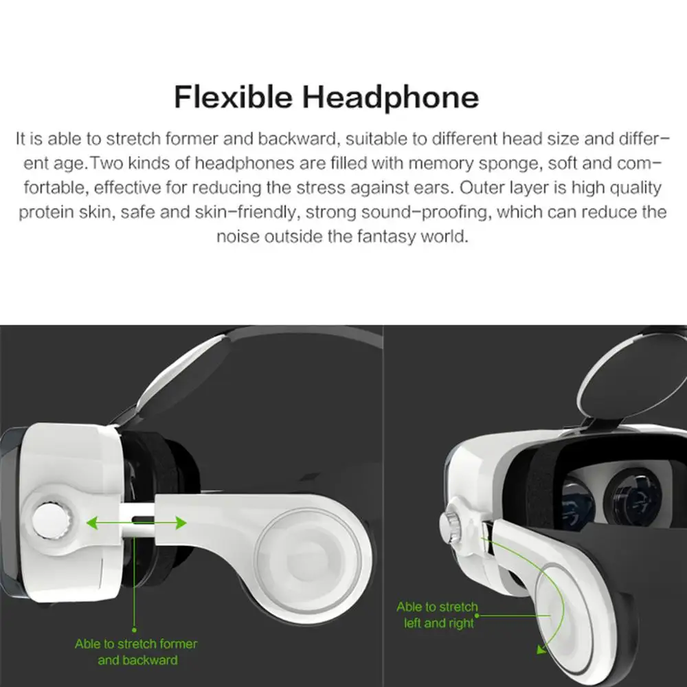 Bobovr Bobo VR Z4 3 D Viar 3D очки Виртуальная реальность гарнитура шлем линзы для смартфона