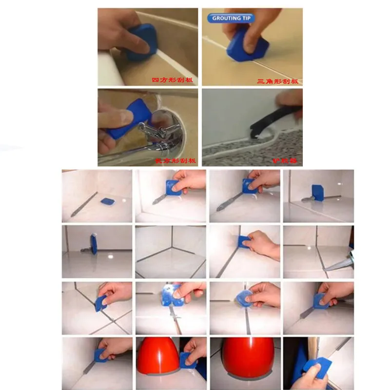 Набор силиконовых насадок для уплотнения 4/9 шт. | Инструменты