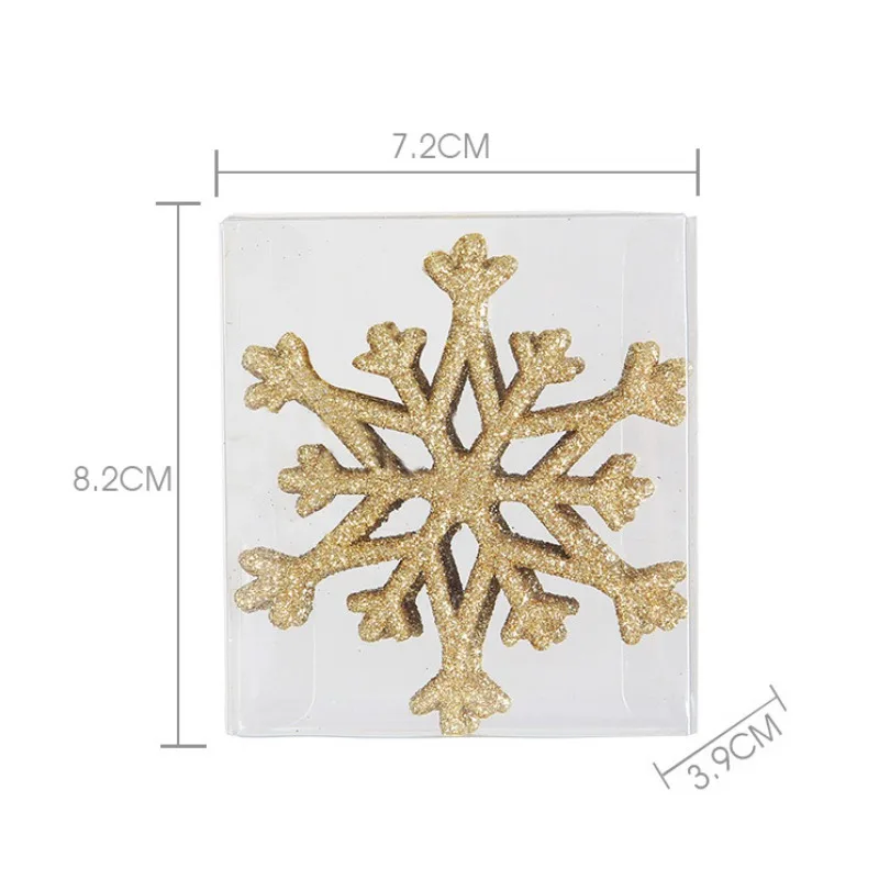 10 шт. Рождественская фотогирлянда блестящая пластиковая подвеска в виде