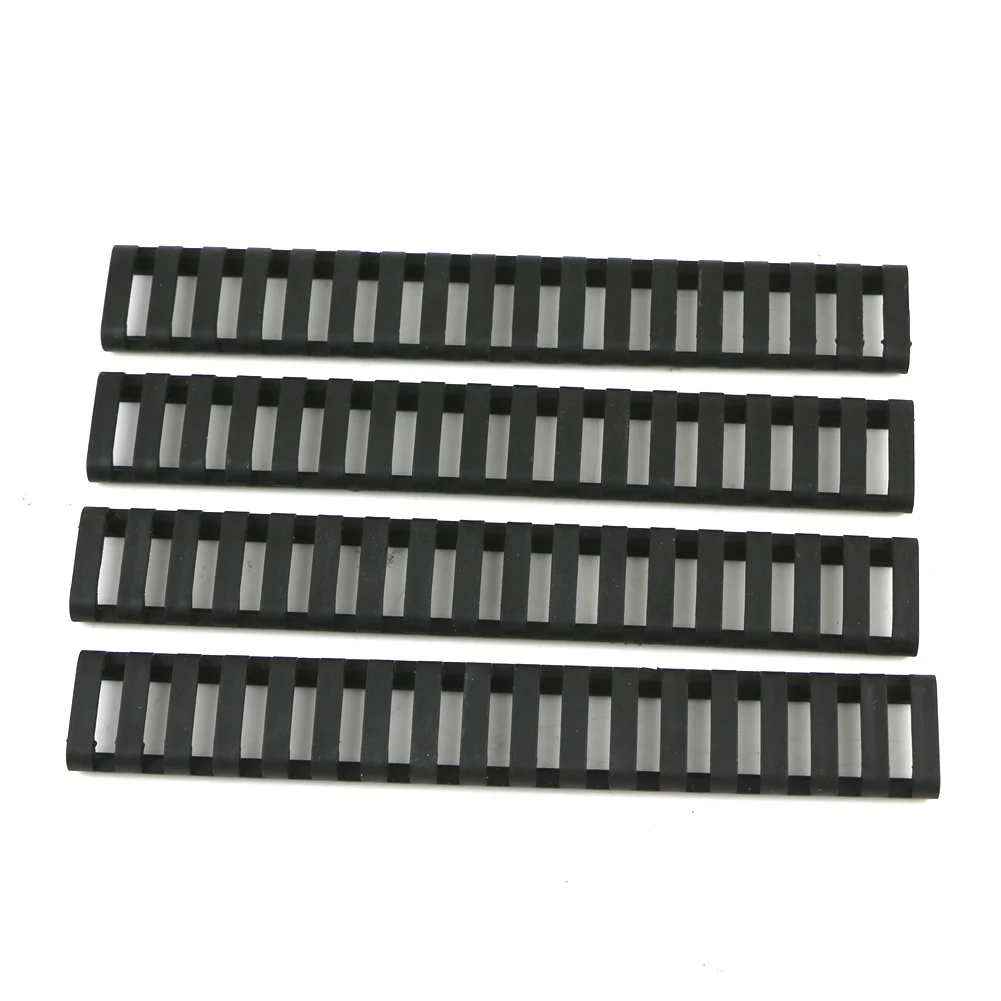 

18-Slot Picatinny Ladder Rail Panel Handguard Protector Resistant Cover 4Pcs Set 87HE