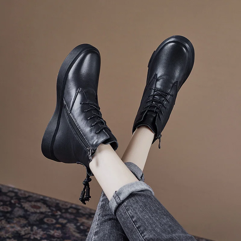 

Women Fashion Boots Party Breathable Shoes For Women 2021 Hot Design Boot Female Rubber Large Women Shoe Footwear Casual Shoes